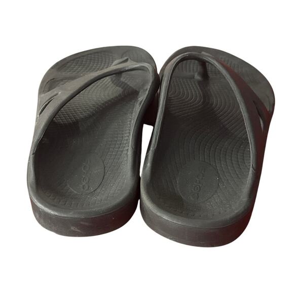 OOFOS Original Recovery Sandals Black Slide Comfort Foam Men’s 8 Women’s 10 - Picture 4 of 6